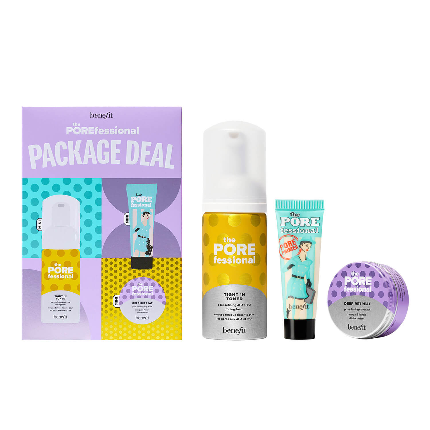 porefessional package deal (mini set para el cuidado de los poros y la piel)